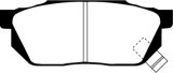 EBC 84-87 Honda Civic CRX 1.5 DX Ultimax2 Front Brake Pads thumbnail 6