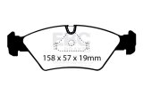 EBC 85-86 BMW 524 TD 2.4 TD (E28) Ultimax2 Front Brake Pads thumbnail 5