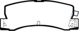 EBC 86-92 Toyota Corolla 1.6 Yellowstuff Rear Brake Pads thumbnail 7
