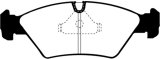 EBC 87-91 BMW M3 2.3 (E30) Redstuff Front Brake Pads thumbnail 7