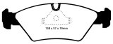 EBC 87-91 BMW M3 2.3 (E30) Yellowstuff Front Brake Pads thumbnail 1