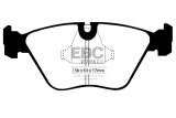 EBC 89-91 Audi 200 2.2 Turbo (ATE) Redstuff Front Brake Pads thumbnail 3