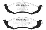 EBC 89-91 Ford Thunderbird 3.8 Ultimax2 Front Brake Pads thumbnail 3
