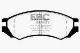 EBC 91-93 Nissan NX 2.0 (ABS) Redstuff Front Brake Pads thumbnail 5