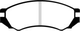 EBC 91-93 Nissan NX 2.0 (ABS) Redstuff Front Brake Pads thumbnail 7