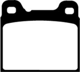 EBC 91-93 Volvo 740 2.3 (ABS) (Girling) Redstuff Rear Brake Pads thumbnail 3