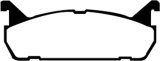 EBC 91-96 Ford Escort 1.8 Greenstuff Rear Brake Pads thumbnail 5
