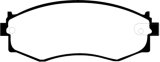 EBC 91-97 Infiniti G20 2.0 Greenstuff Front Brake Pads thumbnail 5