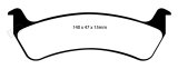 EBC 92-94 Jeep Grand Cherokee 4.0 Yellowstuff Rear Brake Pads thumbnail 1