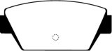 EBC 93-94 Eagle Talon 1.8 Redstuff Rear Brake Pads thumbnail 7