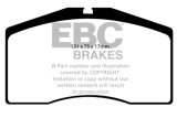 EBC 93-95 Porsche 911 (964) 3.6 Turbo Bluestuff Front Brake Pads thumbnail 5