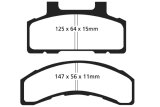 EBC 93-96 Buick Century 2.2 Greenstuff Front Brake Pads thumbnail 2
