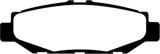EBC 93-97 Lexus GS300 3.0 Redstuff Rear Brake Pads thumbnail 7