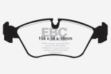 EBC 93-97 Volvo 850 2.3 Turbo Yellowstuff Front Brake Pads thumbnail 5