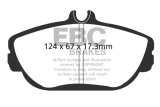 EBC 94-00 Ford Taurus 3.0 Greenstuff Front Brake Pads thumbnail 1