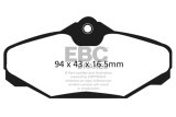 EBC 94-00 Ford Taurus 3.0 Greenstuff Rear Brake Pads thumbnail 2