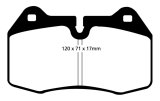EBC 94-99 BMW M5 3.8 (E34) Yellowstuff Front Brake Pads thumbnail 1