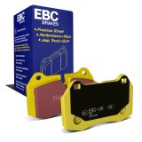EBC 94-99 BMW M5 3.8 (E34) Yellowstuff Front Brake Pads thumbnail 2