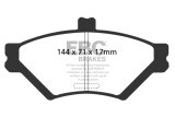 EBC 95-97 Ford Crown Victoria 4.6 (Phenolic Pistons) Yellowstuff Front Brake Pads thumbnail 5