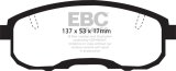 EBC 95-99 Infiniti I30 3.0 Ultimax2 Front Brake Pads thumbnail 3