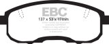 EBC 95-99 Infiniti I30 3.0 Ultimax2 Front Brake Pads thumbnail 4