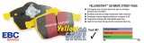 EBC 96-00 Ac Ace 5.0 Yellowstuff Rear Brake Pads thumbnail 4