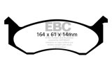 EBC 96-97 Dodge Ram Van B1500 Ultimax2 Front Brake Pads thumbnail 4