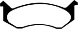 EBC 96-97 Dodge Ram Van B1500 Ultimax2 Front Brake Pads thumbnail 5