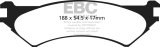 EBC 97-00 Ford Econoline E250 4.2 (4 Wheel ABS) Greenstuff Rear Brake Pads thumbnail 2