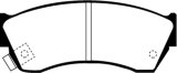 EBC 97-01 Chevrolet Metro 1.3 Greenstuff Front Brake Pads thumbnail 1