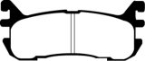 EBC 97-02 Ford Escort 2.0 Greenstuff Rear Brake Pads thumbnail 6