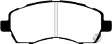 EBC 97-98 Subaru Impreza 1.8 Greenstuff Front Brake Pads thumbnail 5
