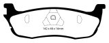 EBC 97-99 Ford Expedition 4.6 2WD Yellowstuff Rear Brake Pads thumbnail 1