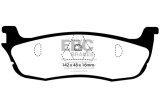 EBC 97-99 Ford Expedition 4.6 2WD Yellowstuff Rear Brake Pads thumbnail 7