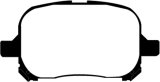 EBC 97-99 Lexus ES300 3.0 Yellowstuff Front Brake Pads thumbnail 6