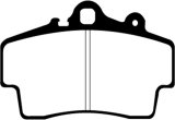 EBC 97-99 Porsche Boxster (Cast Iron Rotors only) 2.5 Yellowstuff Front Brake Pads thumbnail 4