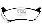 EBC 98 Mercedes-Benz M-Class (ML) ML320 3.2 Greenstuff Rear Brake Pads thumbnail 3