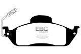 EBC 98 Mercedes-Benz M-Class (ML) ML320 3.2 Yellowstuff Front Brake Pads thumbnail 3