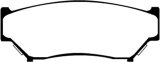 EBC 98-00 Chevrolet Tracker 1.6 (4 Door) Greenstuff Front Brake Pads thumbnail 2