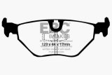 EBC 98-02 BMW Z3 3.2 (M-Coupe) Greenstuff Rear Brake Pads thumbnail 1