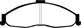 EBC 98-02 Chevrolet Camaro (4th Gen) 3.8 Ultimax2 Front Brake Pads thumbnail 6