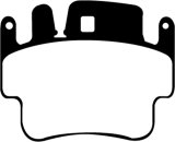 EBC 98-05 Porsche 911 (996) (Cast Iron Rotor only) 3.4 Carrera 2 Yellowstuff Front Brake Pads thumbnail 4
