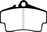 EBC 98-05 Porsche 911 (996) (Cast Iron Rotor only) 3.4 Carrera 2 Yellowstuff Rear Brake Pads thumbnail 4