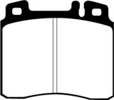 EBC 98-99 Mercedes-Benz CL500 5.0 Redstuff Front Brake Pads thumbnail 3