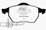 EBC 99-01 Audi A4 1.8 Turbo (B5) Yellowstuff Front Brake Pads thumbnail 6