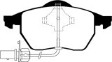EBC 99-01 Audi A4 1.8 Turbo (B5) Yellowstuff Front Brake Pads thumbnail 7