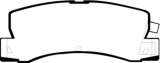 EBC 99-01 Lexus RX300 3.0 2WD Greenstuff Rear Brake Pads thumbnail 6