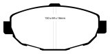 EBC 99-01 Lexus SC300 3.0 Yellowstuff Front Brake Pads thumbnail 1