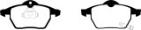 EBC 99-02 Saab 9-3 2.0 Turbo Ultimax2 Front Brake Pads thumbnail 6