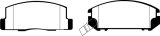 EBC 99-02 Toyota MR2 1.8 Redstuff Rear Brake Pads thumbnail 7